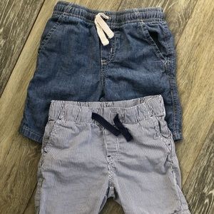 2x Cotton shorts bundle